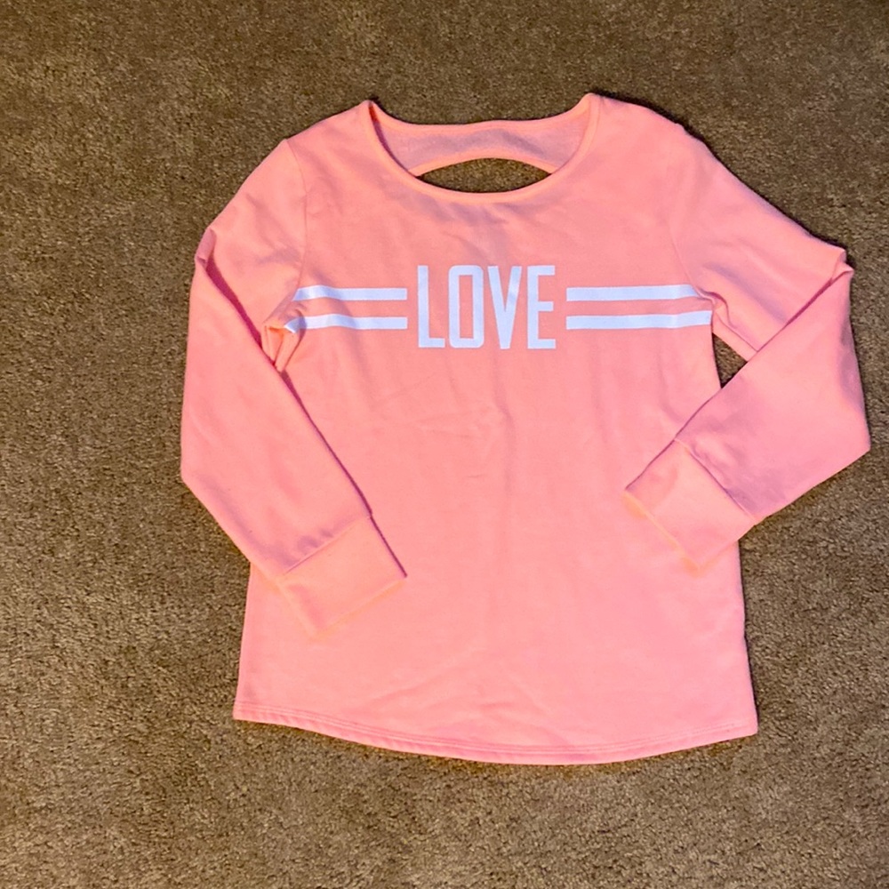 Girls Pink sweater